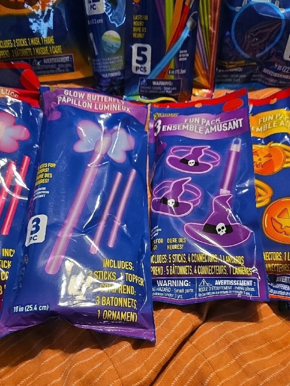 Glow Party Fun Pack - Assorted Pink & Blue Glow Accessories